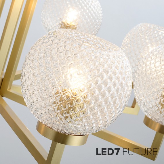 Loft Industry Modern - RBall Chandelier